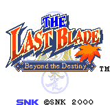 The Last Blade - Beyond the Destiny Title Screen